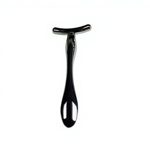 Metal T-Shaped Facial <b>Massage</b> Spoon Double-Sided Cosmetic <b>Tool</b> for Face Care - Product Image 2