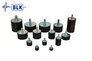 Reliable Supplier Shock Pad Cylinder-Type Natural Rubber Vibration Isolator Damper Anti-Vibration Mount Rubber Products