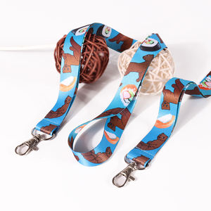 Cordón negro con accesorios de metal Llavero y gancho de cocodrilo - Product Image 5