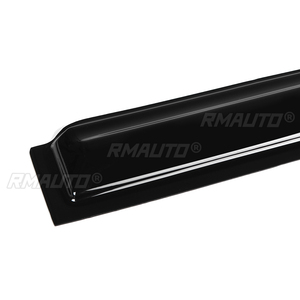Nouvelles 4x visières latérales noires teintées pour vitres de voiture, protection contre la pluie et les intempéries, pour Toyota Sienna 2011-2018 - Product Image 6