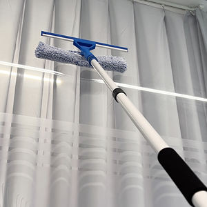 High Rise <strong>Window</strong> Cleaning Equipment Telescopic <strong>Window</strong> Cleaning Pole <strong>Kit</strong> with Aluminum Extension Double Side Scrubber - Product Image 3