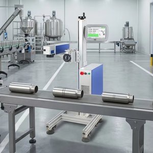 เครื่องเลเซอร์มาร์กกิ้งไฟเบอร์ CNC รุ่นใหม่ ปี 2026 กำลัง 500 วัตต์ รองรับไฟล์ AI/DXF ได้รับการรับรองมาตรฐาน CE บำรุงรักษาง่าย - Product Image 5