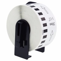 Échantillon GRATUIT : Rouleaux de papier blanc Orison pour recharge d'étiquettes continues, autocollants codes-barres DK22225, étanches pour imprimantes Brother, appareils photo et téléphones portables