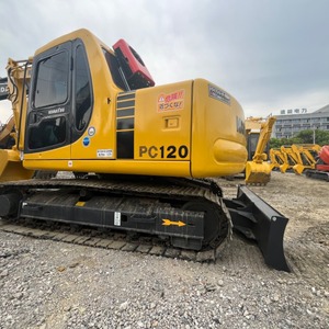 Excavatrice Komatsu PC120 d'<span class=keywords><strong>occasion</strong></span> haute performance, 12 tonnes, plus de 95 % de durée de vie des maillons de chenilles restants, expédition rapide par conteneur maritime - Product Image 3