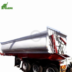 <span class=keywords><strong>Semi</strong></span>-remorque benne basculante arrière en U de 45 mètres cubes à 3 essieux, prix usine - Product Image 6