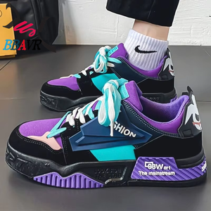 Zapatillas Deportivas Casuales para Hombre con Forro de Malla Transpirable, Suelas Gruesas Modernas para Todas las Estaciones, para Caminar y Correr - Product Image 2