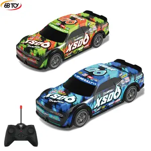 27Mhz RC Car With Dazzling lights Cheap Price 1 22 Scale Hot Sale Luminescence Remote Control Car toy for Kids