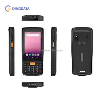 Computadora Portátil Dingdata R40H NFC de 4 Pulgadas con Android 15, Escáner de Códigos de Barras 1D/2D Industrial, CPU Octa-Core, 4GB+64GB, 4G, WiFi Móvil