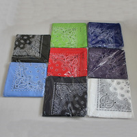 Vente directe usine – Foulard carré multi-usage pour filles, style célébrité, danse de rue, hip-hop, imprimé cachemire, tendance