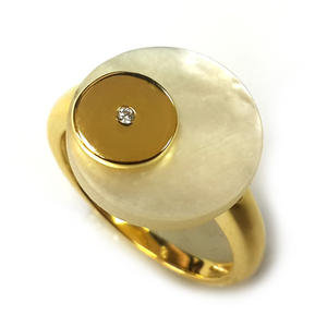 Anillo de Plata 925 Personalizado con Piedras Preciosas, Artesanía Italiana, Estilo Artístico Vintage, Joyería de Aniversario para Mujer con Cristales y Diamantes de Imitación - Product Image 1