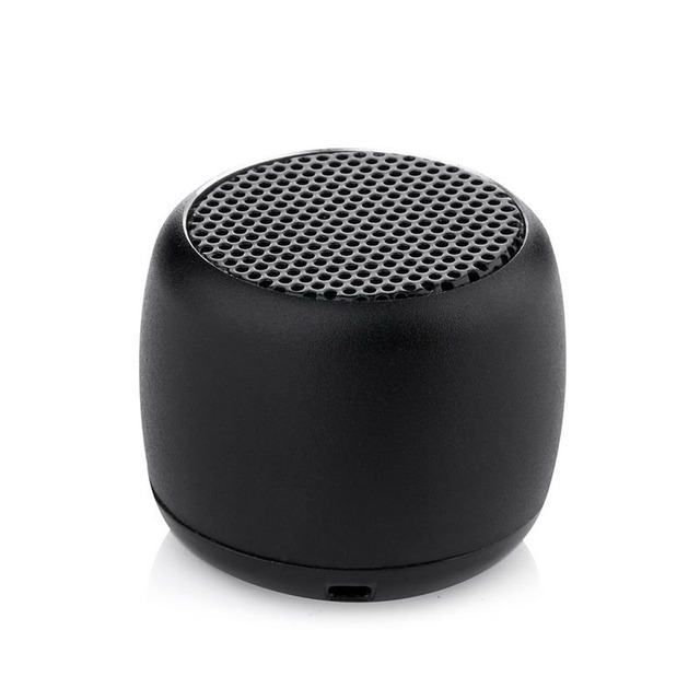 Mini Wireless Outdoor Portable Speaker with Steel Gun Design Small Size and Bass Power