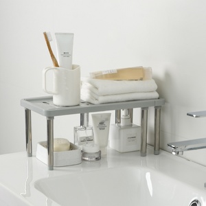 Custom Logo/Color Kitchen Closet Organizer Storage <b>Rack</b> Cabinet <b>Shelf</b> Plastic Spice <b>Rack</b> <b>Shelf</b> Tabletop Storage Seasoning <b>Rack</b> - Product Image 4