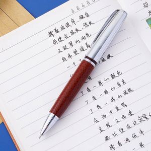 Luxury Promotional Gift Items Ballpoint Pens Metal <b>Roller</b> Pen Wrap With Pu Leather - Product Image 2
