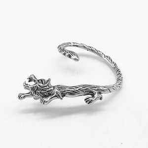 yunnique Tiger Animal <b>Cuff</b> <b>Earrings</b> Stainless Steel Single <b>Ear</b> Clip For Men Women Fashion Jewelry - Product Image 5