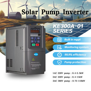 3phase 220V 7.5hp 10hp <b>Solar</b> Water <b>Pump</b> 5.5kw 7.5kw Submersible <b>Solar</b> Vfd <b>Pump</b> Drive KE300A-01-5R5G-T4 / KE300A-01-7R5G-T4 <b>Solar</b> - Product Image 2