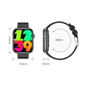 Qx7pro akıllı saat 1.96 inç HD büyük ekran Glory Fit App BT çağrı kan oksijen erkekler kadınlar için Android IOS QX7 pro Smartwatch - Product Image 3