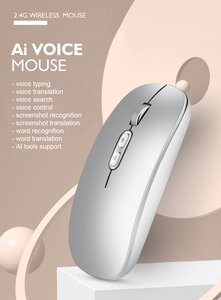 AI Game Professional <b>mouse</b> OEM ODM PCB high sensitivity Bluetooth <b>WiFi</b> Transcription voice recorder voice control voice input - Product Image 4