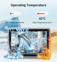 PC industriel tactile résistif sans ventilateur 21,5 pouces avec processeur Intel de 12e génération I3-1215U, 2 LAN RS232/485, 32 Go pour l'information hospitalière