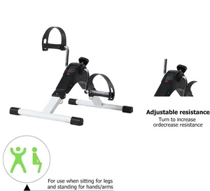 Groothandel Oem Bureau Fietspedaal Sporter Voetfiets Arm Mini Hometrainer Met Lcd-Display