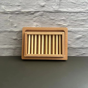 Vassoio per <span class=keywords><strong>sapone</strong></span> in legno naturale fatto a mano con Design moderno in legno massiccio <span class=keywords><strong>porta</strong></span> <span class=keywords><strong>sapone</strong></span> da bagno creativo per uso domestico e alberghiero - Product Image 3