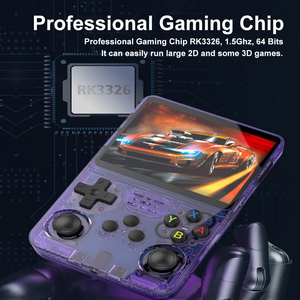 Mới R36S 128G 40000 + Trò Chơi Cầm Tay Trò Chơi Máy Nghe Nhạc Giao Diện Điều Khiển Mini Arcade Retro Simulator Oyun Konsolu Consola 128GB - Product Image 4