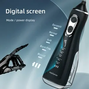 IPX7 300ML 5 Modes Cordless Water Flosser Portable Irrigator Oral Teeth Cleaning With Rechargeable Battery
