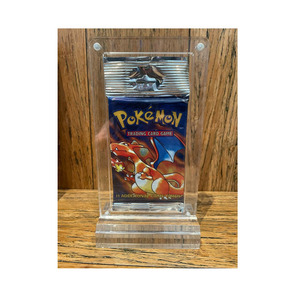 Étui acrylique pour <span class=keywords><strong>Pokemon</strong></span> Fossil booster pack Lapras Long Foil <span class=keywords><strong>base</strong></span> set cartes - Product Image 4