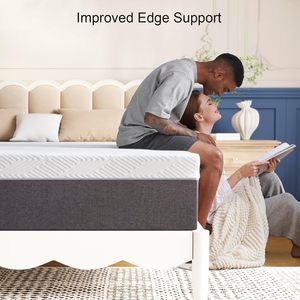 Matelas en mousse à mémoire de forme pleine grandeur de 12 pouces avec mousse de confort pour le soulagement de la pression et la fraîcheur du sommeil - Product Image 6
