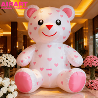 Ours en peluche en tissu Oxford 420D pour la Saint-Valentin, ours en peluche géant pour la décoration de festival, ours en peluche en peluche