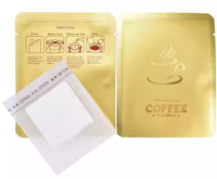 Sac d'emballage en papier kraft et plastique PE EVOH écologique recyclable pour aliments, noix, fruits, thé, café en poudre, 1oz, 2oz, 4oz, 20g, 30g, 50g, avec boîte