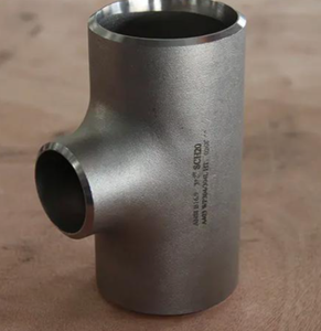 Raccord en T réducteur soudé bout à bout en acier inoxydable 304/316, norme DIN, basse pression, résistant à la corrosion pour l'industrie pétrochimique - Product Image 2