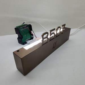 Nouveau 2026 RFQprint Plaque de <span class=keywords><strong>porte</strong></span> d'hôtel LED lumineuse vérifiée, avec affichage du numéro de chambre et fonction « <span class=keywords><strong>Ne</strong></span> <span class=keywords><strong>pas</strong></span> <span class=keywords><strong>déranger</strong></span> » (DND) - Product Image 6