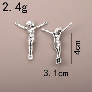 Crucifixo de Parede Iluminado Jesus Corpus São Bento 9x8cm - Product Image 3