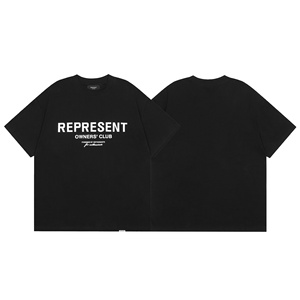 <span class=keywords><strong>Camiseta</strong></span> Gráfica Vintage Lavada Represent, Oversize de Algodón Pesado con Estampado Animal, Estilo Urbano, Manga Corta, Casual para Hombre - Product Image 5