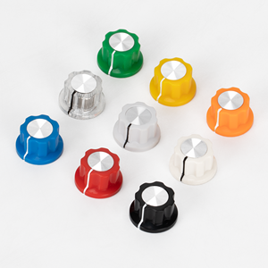 6.35Mm Trục Lỗ Điều Khiển Âm Lượng Potentiometer Núm Ông Chủ Phong Cách Núm Nhựa Đàn Guitar Knobs Với Bộ Vít Cho Các Hiệu ứng Bàn Đạp Bộ Dụng Cụ - Product Image 1