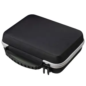 批发手提袋硬盘盒便携式eva包带拉链TWS耳机收纳盒防水硬盘盒小旅行包