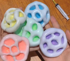 Boules de riz glutineux faites à la main, virales sur TikTok : Jouets créatifs, amusants, originaux et anti-stress - Product Image 3