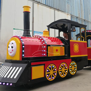 <span class=keywords><strong>Thomas</strong></span> Cartoon Forme Kid Attractive Park Rides <span class=keywords><strong>Train</strong></span> électrique sans rail à vendre - Product Image 4
