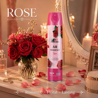 Désodorisant en aérosol OEM ODM 330 ml, parfum longue durée, spray, marque privée, échantillon disponible