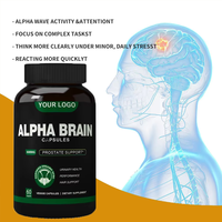 Ausreson OEM Capsules Alpha-brain Naturelles 500mg – Complément Alimentaire pour la Mémoire et la Concentration – Vente en Gros de Capsules Alpha Brain pour la Concentration