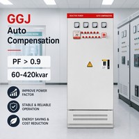 Panel de Corrección del Factor de Potencia de Bajo Voltaje Serie GGJ de 400V con Protección Múltiple para Estabilización de Voltaje en Plantas Industriales