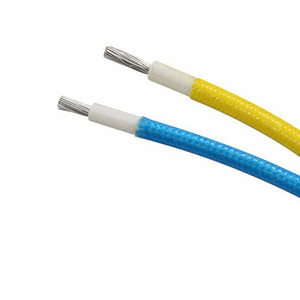 Câble tressé <span class=keywords><strong>isolé</strong></span> en caoutchouc fibre de verre 450/750V cuivre étamé gaine en silicone H05SJ-K câble de câblage domestique - Product Image 5