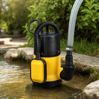 Pompe submersible à faible bruit 550W pour eau propre, débit max. 9500L/H, pompe de drainage solide 5mm pour contrôle des inondations en cave et drainage des eaux de pluie
