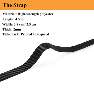 วงแหวนออกกำลังกายแบบใช้ตัวเอง วงแหวนไม้สำหรับออกกำลังกายพร้อมสายรัด - Product Image 3
