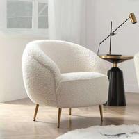 Juego de Muebles de Salón de Lujo en Oro, Estilo Nórdico Moderno, Sofá de Metal al por Mayor, Muebles de Terciopelo, Sillas de Espera para Sala de Estar