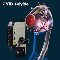Soudeuse TIG orbitale automatique FXT40 Pro et ensemble de têtes ouvertes K76 ou K114 par FYID-Feiyide pour le soudage de joints circulaires industriels