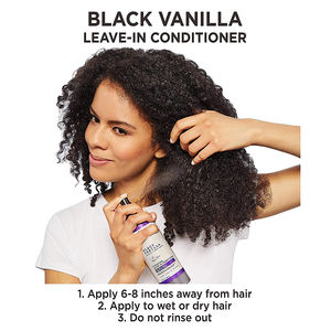 Vanilla Moisture Shine Leave in Conditioner <strong>Spray</strong> for Curly Dry <strong>Dull</strong> Hair - Product Image 4