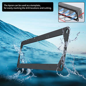 Panel de Interruptores de Coche de 6 Botones, 12V, con Iluminación LED Verde, de ABS, con Interruptores Basculantes Redondos SPST de Encendido/Apagado para Coches, Camiones, Barcos y Autocaravanas - Product Image 4