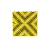 Grille de sol en plastique emboîtable antidérapante et résistante à l'huile de 1,8 cm pour station de lavage de voitures et garage