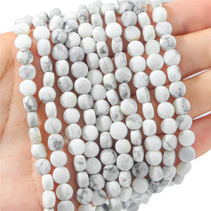 Cuentas Sueltas de Ágata Natural de Alta Calidad, Redondas, Semiterminadas, para Pulseras y Collares, Cuentas Prismáticas de Colores Cortados para la Fabricación de Joyas - Product Image 5